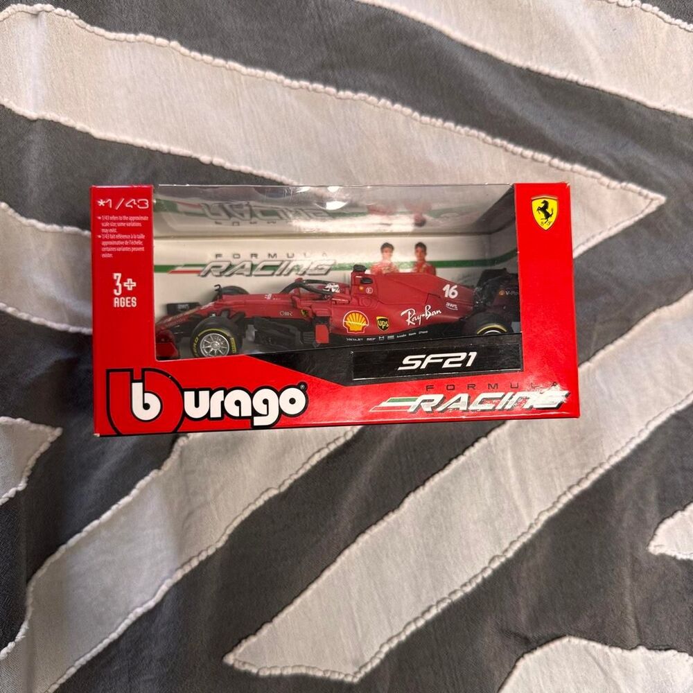 Ferrari SF21 Charles Leclerc 1/43 scale diecast model car